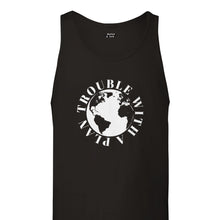 Load image into Gallery viewer, 'Trouble With A Plan' Unisex Tank Top