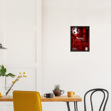 Load image into Gallery viewer, 'Trouble With A Plan' Red Premium Matte Paper Metal Framed Poster