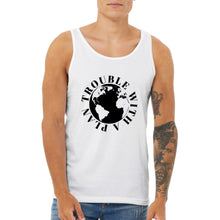 Load image into Gallery viewer, 'Trouble With A Plan' Unisex Tank Top