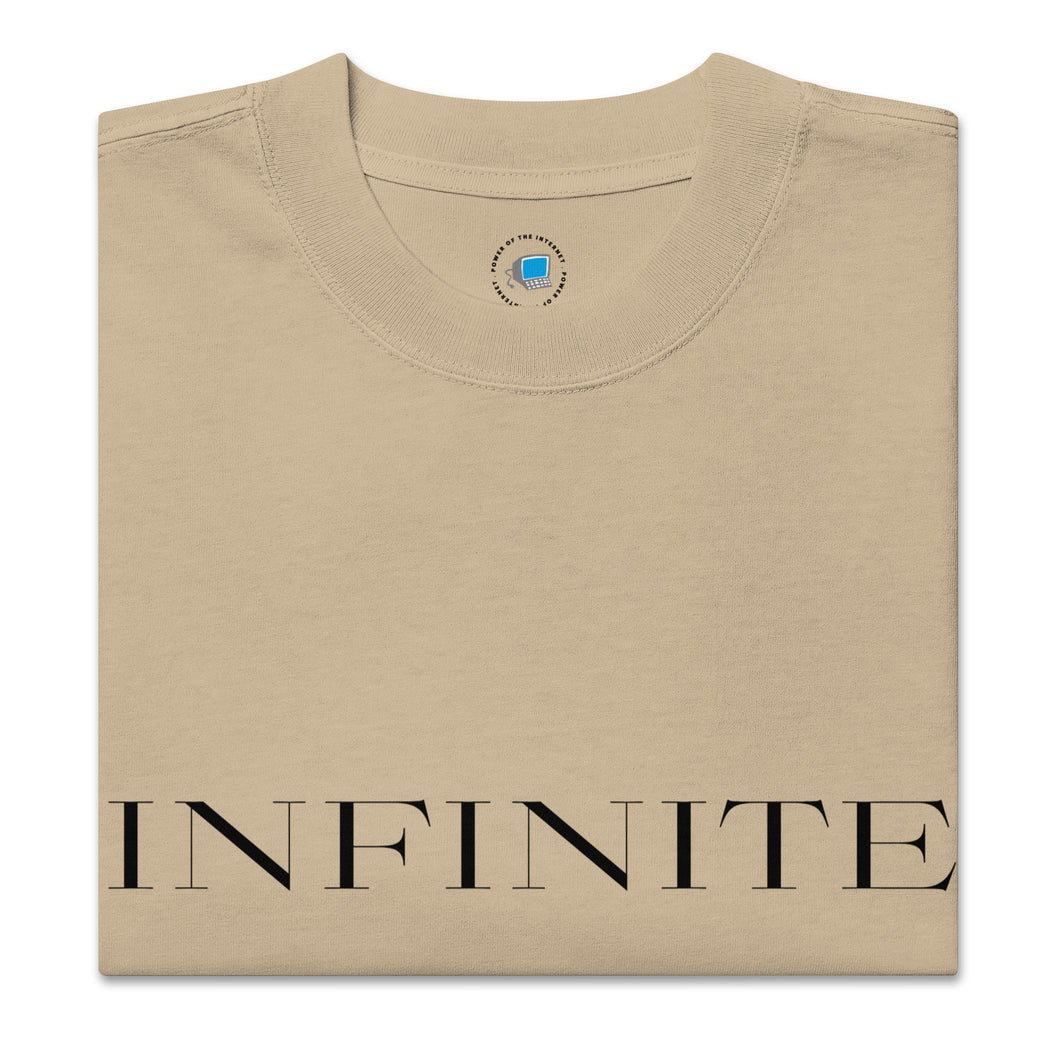 'INFINITE' Oversized T