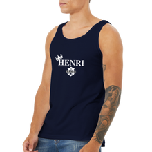 Load image into Gallery viewer, &#39;King Henri&#39; Premium Unisex Tank Top
